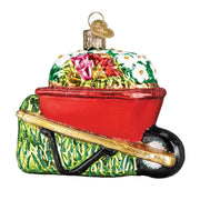 Old World Christmas Wheelbarrow Ornament