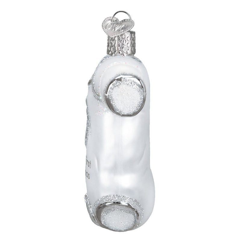 Old World Christmas White Baby Onesie Ornament