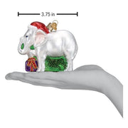 Old World Christmas White Elephant Ornament