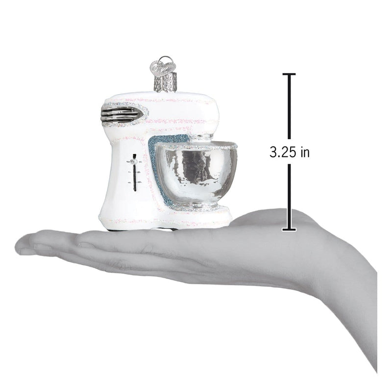 Old World Christmas White Mixer Ornament