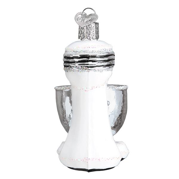 Old World Christmas White Mixer Ornament