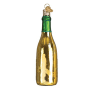 Old World Christmas White Wine Bottle Ornament