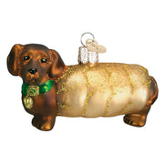 Old World Christmas Wiener Dog Ornament