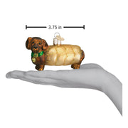 Old World Christmas Wiener Dog Ornament