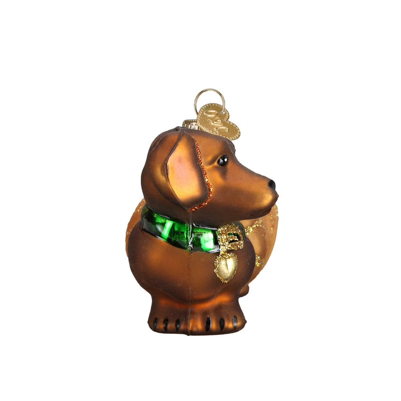 Old World Christmas Wiener Dog Ornament