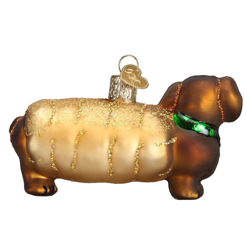 Old World Christmas Wiener Dog Ornament