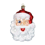 Old World Christmas Winking Santa Ornament