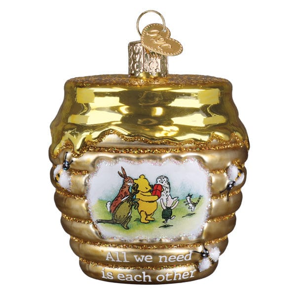 Old World Christmas Winnie And Friends Ornament