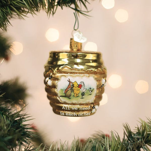 Old World Christmas Winnie And Friends Ornament