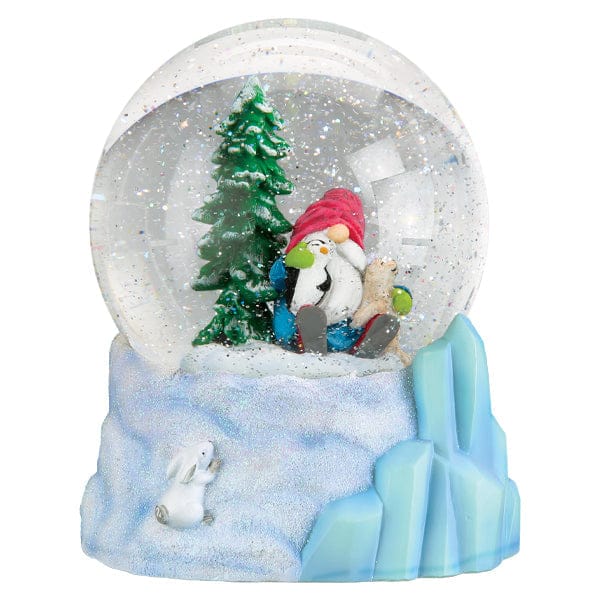 Old World Christmas Winter Arctic Gnome Snow Globe