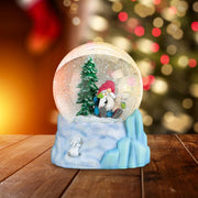 Old World Christmas Winter Arctic Gnome Snow Globe