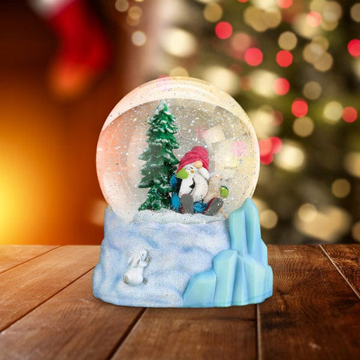 Old World Christmas Winter Arctic Gnome Snow Globe