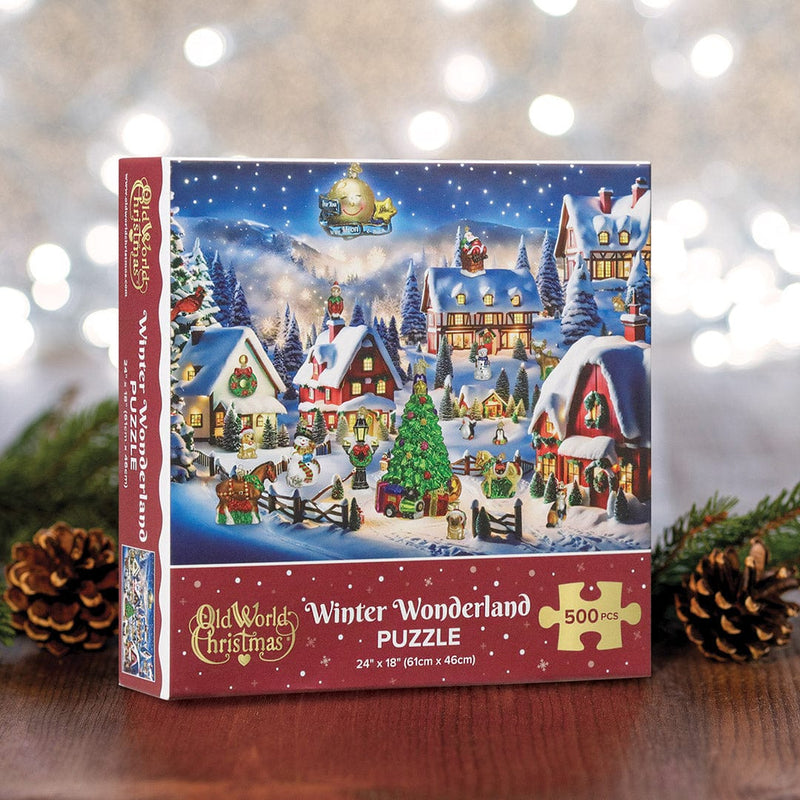 Old World Christmas Winter Wonderland Puzzle