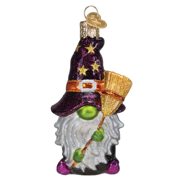 Old World Christmas Witch Gnome Ornament