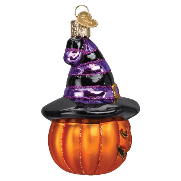 Old World Christmas Witch Pumpkin Ornament