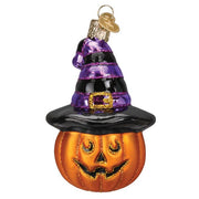 Old World Christmas Witch Pumpkin Ornament