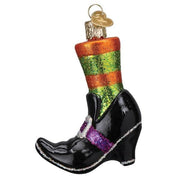 Old World Christmas Witches Shoe Ornament