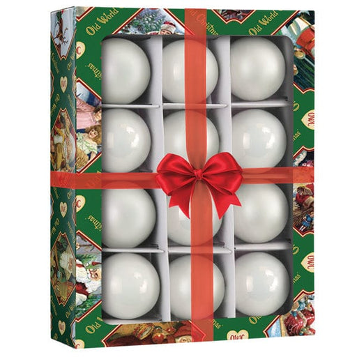 Old World Christmas Wonderland Balls - 1.5" 12 Count Ornament