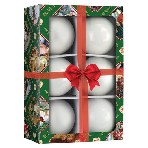 Old World Christmas Wonderland Balls - 3.5" 6 Count Ornament