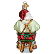 Old World Christmas Workshop Santa Ornament