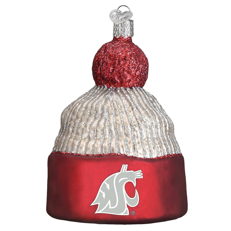 Old World Christmas WSU Beanie Ornament