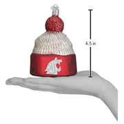 Old World Christmas WSU Beanie Ornament