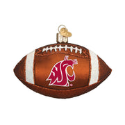 Old World Christmas WSU Football Ornament