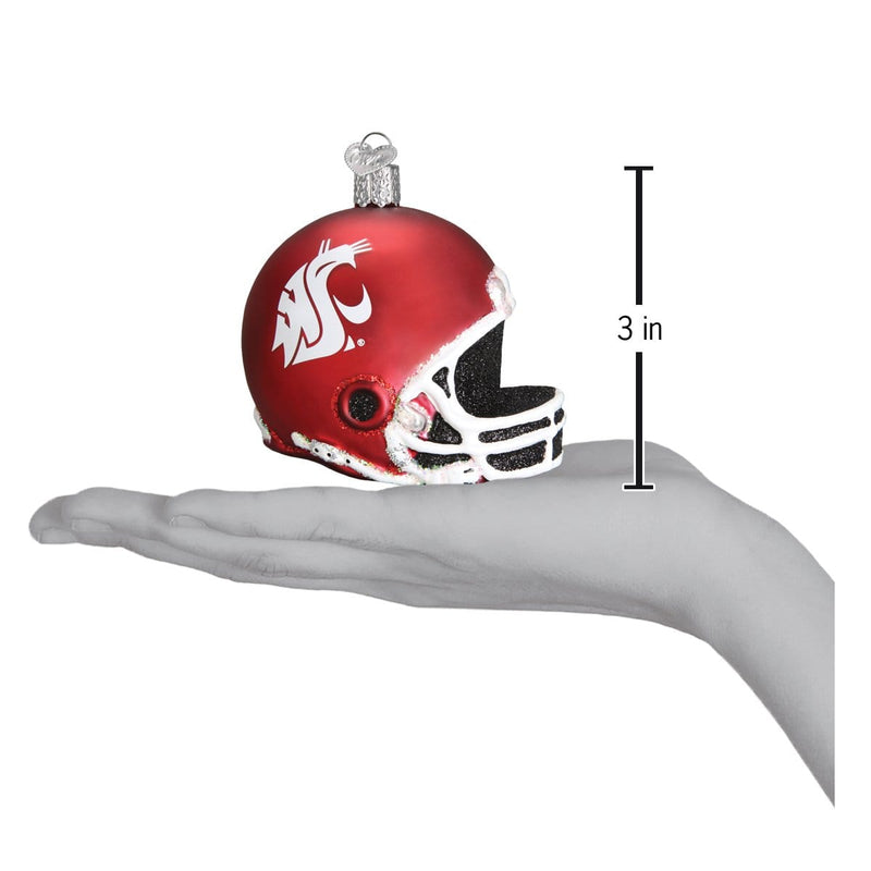 Old World Christmas WSU Helmet Ornament