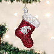 Old World Christmas WSU Stocking Ornament