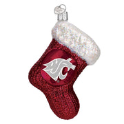 Old World Christmas WSU Stocking Ornament