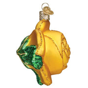 Old World Christmas Yellow Rose Ornament