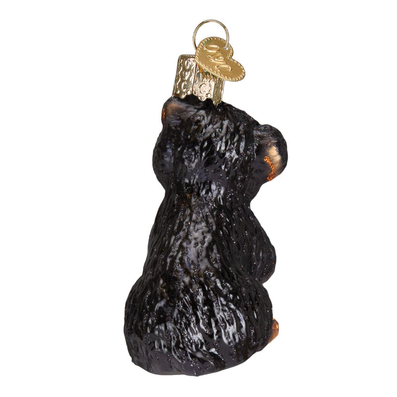 Old World Christmas Yorkie Puppy Ornament