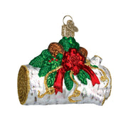 Old World Christmas Yule Log Ornament