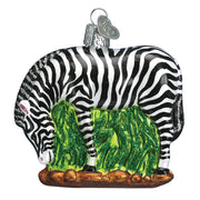 Old World Christmas Zebra Ornament