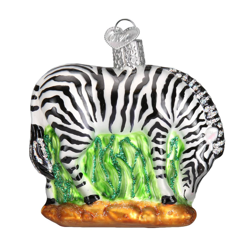 Old World Christmas Zebra Ornament