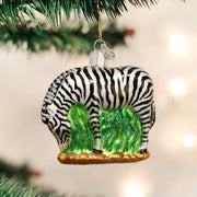 Old World Christmas Zebra Ornament