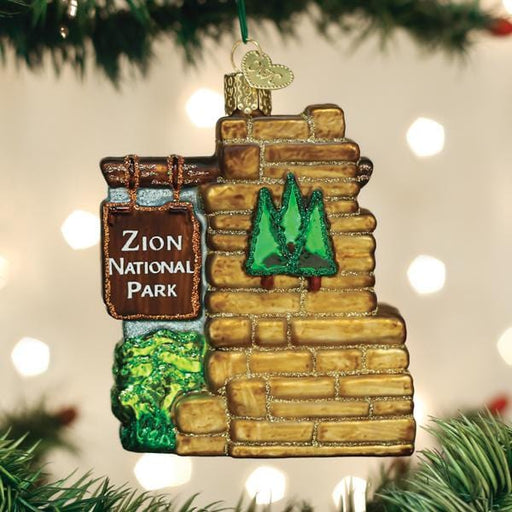 Old World Christmas Zion National Park Ornament