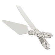 OLIVIA RIEGEL® Cake Server Preen Dessert Serving Set - Silver