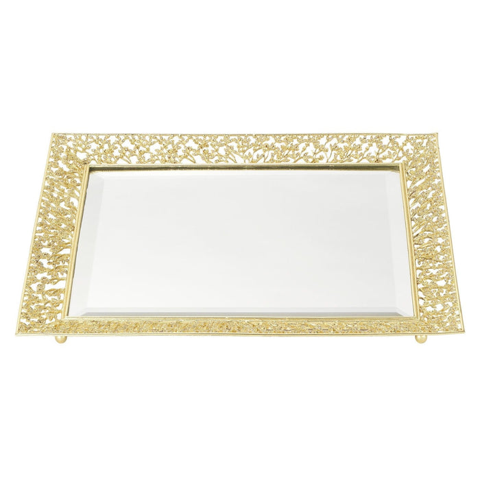 OLIVIA RIEGEL® Decorative Trays Isadora Beveled Mirror Tray