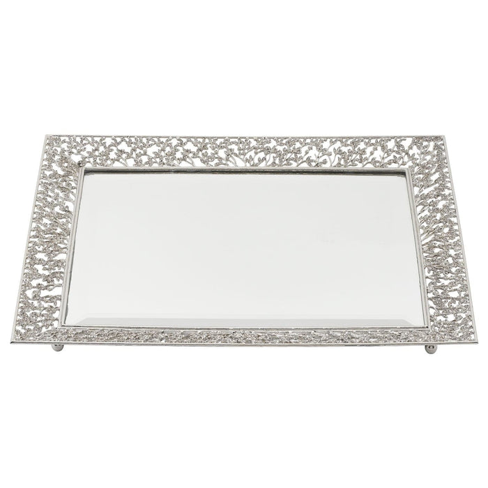 OLIVIA RIEGEL® Decorative Trays Isadora Beveled Mirror Tray