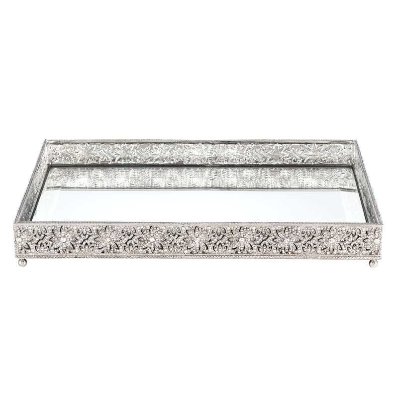 OLIVIA RIEGEL® Decorative Trays Large Windsor Beveled Mirror Tray
