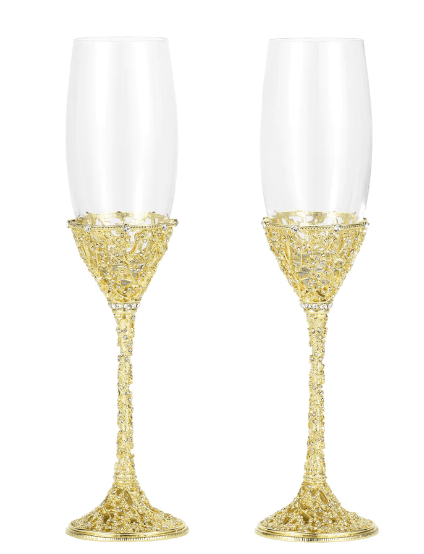 Olivia Riegel ISADORA FLUTE (SET OF 2) - Gold