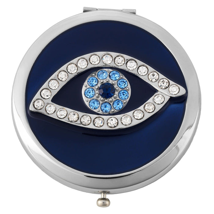 OLIVIA RIEGEL® Mirrored Compact Evil Eye Compact