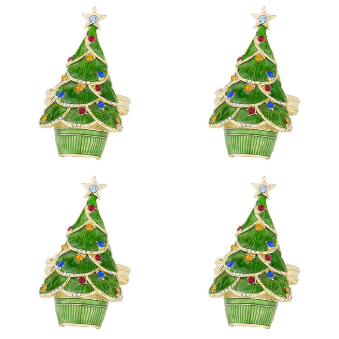 OLIVIA RIEGEL® Napkin Rings Christmas Tree Napkin Ring (Set of 4)