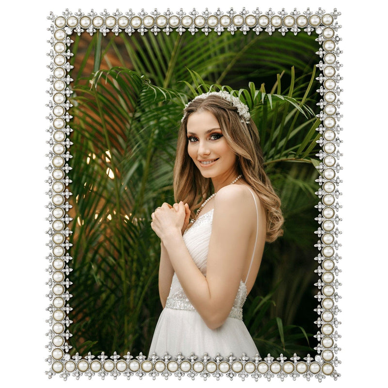 OLIVIA RIEGEL® Picture Frames Crystal & Pearl Frame