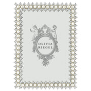 OLIVIA RIEGEL® Picture Frames Crystal & Pearl Frame