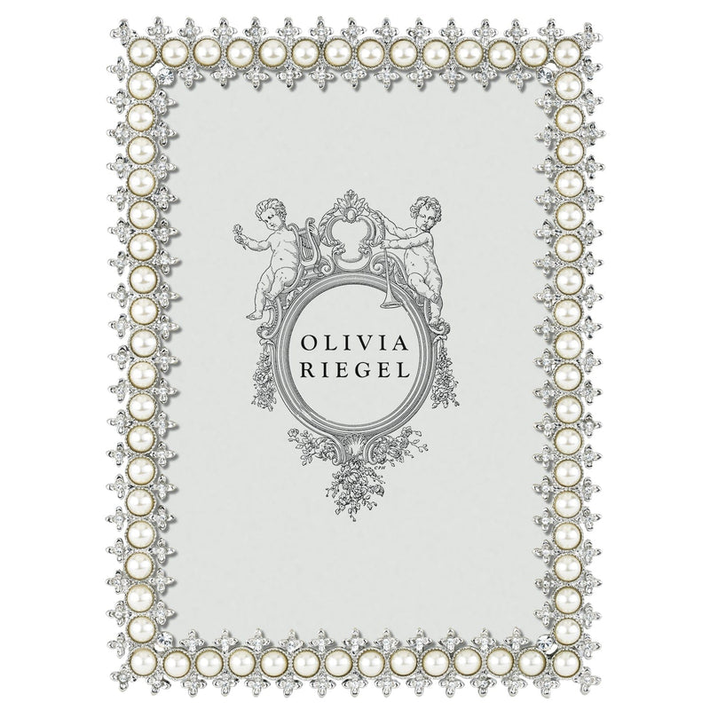 OLIVIA RIEGEL® Picture Frames Crystal & Pearl Frame