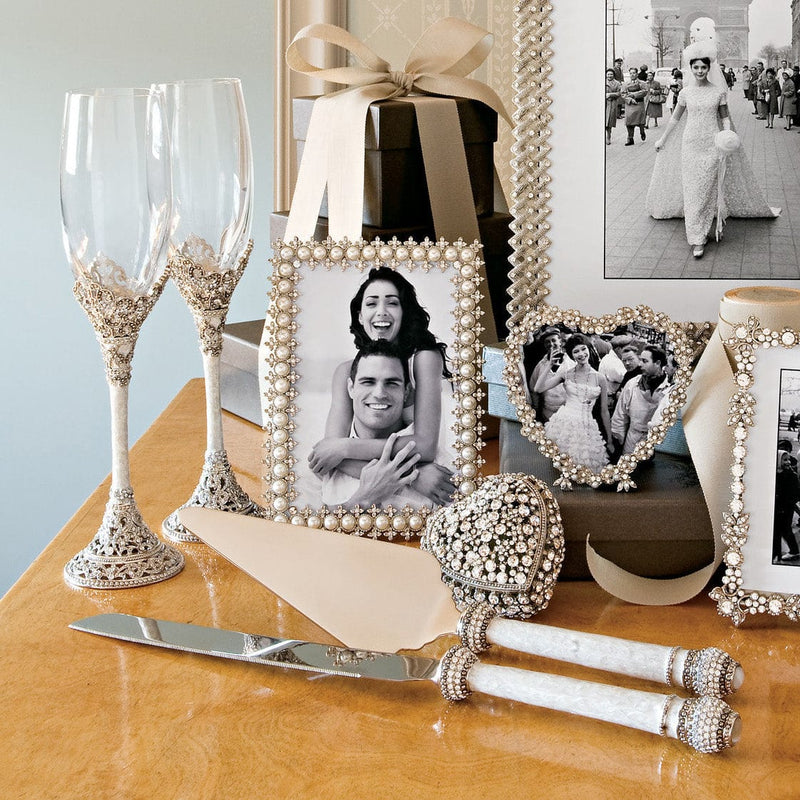 OLIVIA RIEGEL® Picture Frames Crystal & Pearl Frame