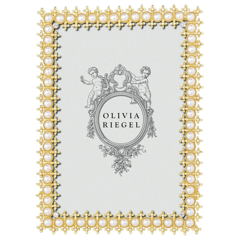 OLIVIA RIEGEL® Picture Frames Crystal & Pearl Frame