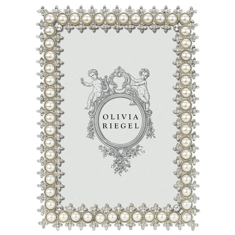 OLIVIA RIEGEL® Picture Frames Crystal & Pearl Frame